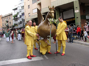 Fires de Sant Narcís 2013. Trobada de gegants: la cercavila