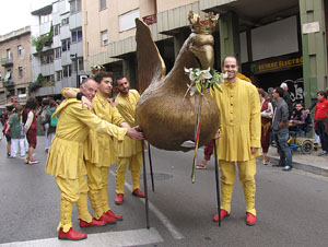Fires de Sant Narcís 2013. Trobada de gegants: la cercavila