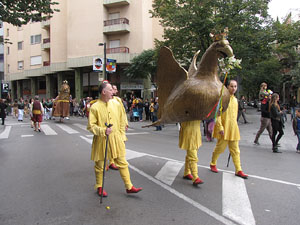 Fires de Sant Narcís 2013. Trobada de gegants: la cercavila