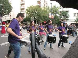 Fires de Sant Narcís 2013. Trobada de gegants: la cercavila