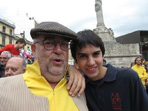 Fires de Sant Narc&iacute;s 2013. Trobada de gegants: la ballada