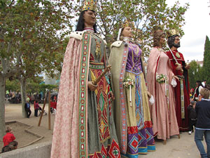 Fires de Sant Narcís 2013. Trobada de gegants