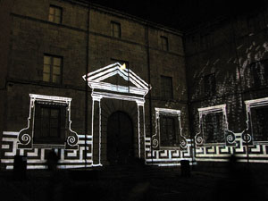 Fires de Sant Narcís 2013. Mapping Orígen mitològic i històric de la ciutat, a la Casa Pastors