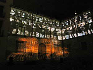 Fires de Sant Narcís 2013. Mapping Orígen mitològic i històric de la ciutat, a la Casa Pastors