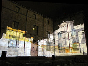 Fires de Sant Narcís 2013. Mapping Orígen mitològic i històric de la ciutat, a la Casa Pastors