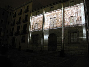 Fires de Sant Narcís 2013. Mapping Orígen mitològic i històric de la ciutat, a la Casa Pastors
