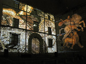 Fires de Sant Narcís 2013. Mapping Orígen mitològic i històric de la ciutat, a la Casa Pastors