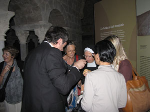 Fires de Sant Narcís 2013. Inauguració exposició La Girona Medieval al monestir de Sant Daniel
