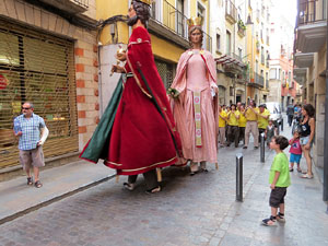 Arribada de la Flama del Canigó 2014