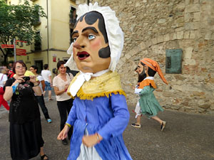 Arribada de la Flama del Canigó 2014