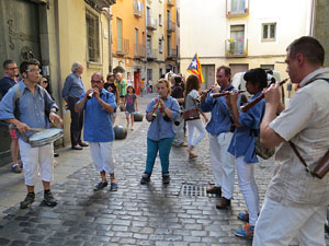 Arribada de la Flama del Canigó 2014