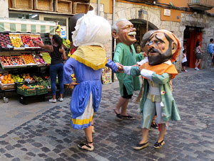 Arribada de la Flama del Canigó 2014