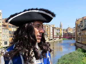 Girona resisteix! Jornades de recreaci&oacute; hist&ograve;rica de la Guerra de Successi&oacute;. Escaramussa al Pont de Pedra