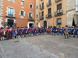Girona resisteix! Jornades de recreaci&oacute; hist&ograve;rica de la Guerra de Successi&oacute;. Presentaci&oacute; de la recreaci&oacute;