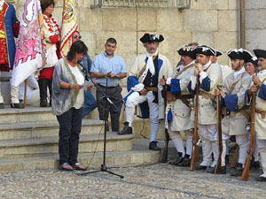 Girona resisteix! Jornades de recreaci&oacute; hist&ograve;rica de la Guerra de Successi&oacute;. Presentaci&oacute; de la recreaci&oacute;