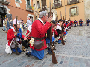 Girona resisteix! Jornades de recreaci&oacute; hist&ograve;rica de la Guerra de Successi&oacute;. Presentaci&oacute; de la recreaci&oacute;