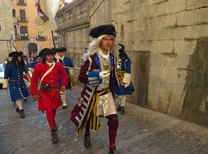 Girona resisteix! Jornades de recreaci&oacute; hist&ograve;rica de la Guerra de Successi&oacute;. Presentaci&oacute; de la recreaci&oacute;