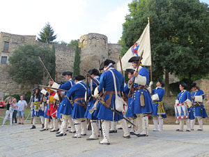 Girona resisteix! Jornades de recreaci&oacute; hist&ograve;rica de la Guerra de Successi&oacute;. Recreaci&oacute; dels combats de 1705