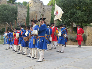 Girona resisteix! Jornades de recreaci&oacute; hist&ograve;rica de la Guerra de Successi&oacute;. Recreaci&oacute; dels combats de 1705