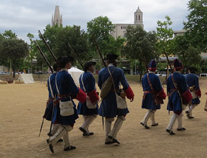 Girona resisteix! Jornades de recreaci&oacute; hist&ograve;rica de la Guerra de Successi&oacute;. Recreaci&oacute; dels setges de 1710 i 1712