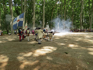 Girona resisteix! Jornades de recreaci&oacute; hist&ograve;rica de la Guerra de Successi&oacute;. Recreaci&oacute; dels setges de 1710 i 1712