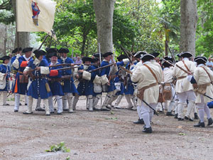 Girona resisteix! Jornades de recreaci&oacute; hist&ograve;rica de la Guerra de Successi&oacute;. Recreaci&oacute; dels setges de 1710 i 1712