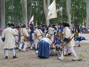 Girona resisteix! Jornades de recreaci&oacute; hist&ograve;rica de la Guerra de Successi&oacute;. Recreaci&oacute; dels setges de 1710 i 1712