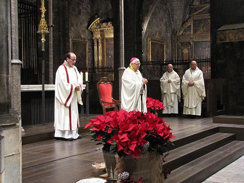 Celebració de la Missa del Gall