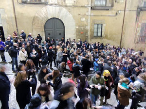 Campanades de Cap d'Any a la Catedral de Girona