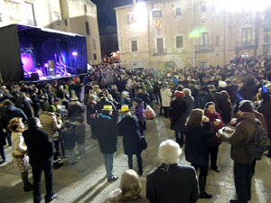 Campanades de Cap d'Any a la Catedral de Girona