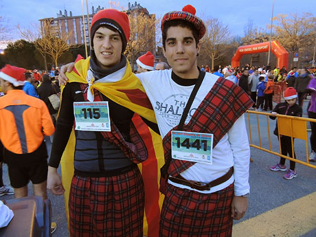 Festes de Nadal 2013. La Cursa de Sant Silvestre: la sortida