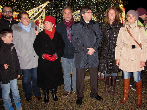 Presentaci&oacute; dels quatre capgrossos del Cau Vista Alegre
