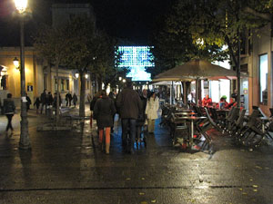 Els carrers il&middot;luminats per Nadal