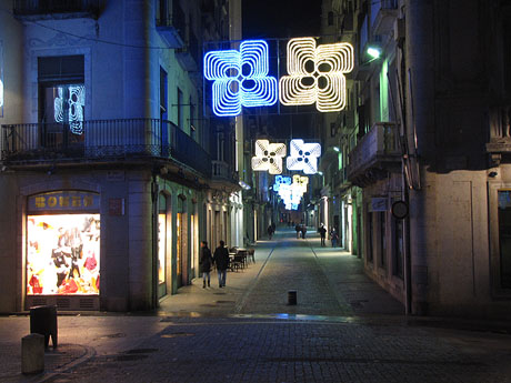Festes de Nadal 2013. Els llums dels carrers