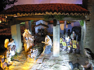 Pessebre de les comarques gironines a la Fontana d'Or