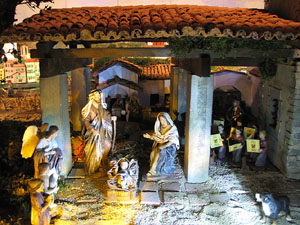 Pessebre de les comarques gironines a la Fontana d'Or