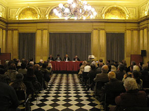 Presentació del Pessebre gòtic de Josep Tarrés