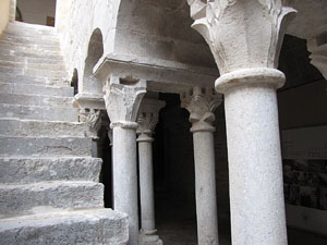 Monestir de Sant Daniel. El claustre gòtic