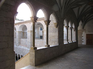 Monestir de Sant Daniel. El claustre gòtic