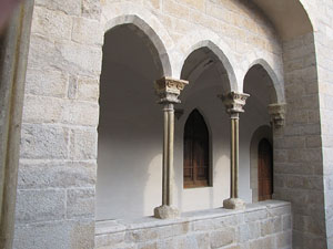 Monestir de Sant Daniel. El claustre gòtic