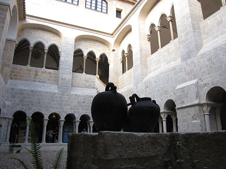 Monestir de Sant Daniel. El claustre gòtic