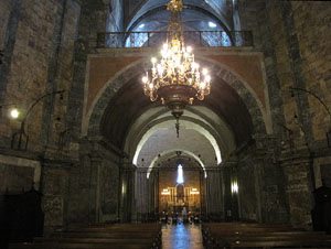 Girona Temps de Flors 2014. L'esgl&eacute;sia de Sant Feliu