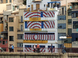 Girona Temps de Flors 2014. L'Onyar i els ponts