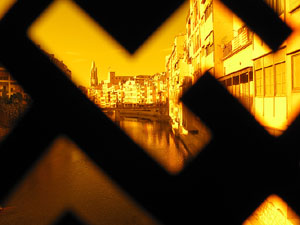 Girona Temps de Flors 2014. L'Onyar i els ponts