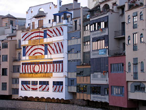 Girona Temps de Flors 2014. L'Onyar i els ponts