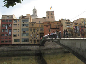 Girona Temps de Flors 2014. L'Onyar i els ponts