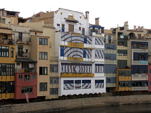 Girona Temps de Flors 2014. L'Onyar i els ponts