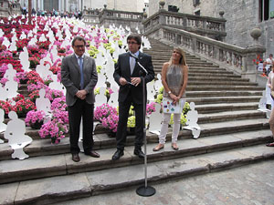 Girona Temps de Flors 2014. La inauguraci&oacute;