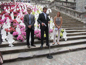 Girona Temps de Flors 2014. La inauguraci&oacute;