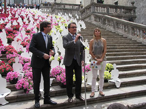 Girona Temps de Flors 2014. La inauguraci&oacute;